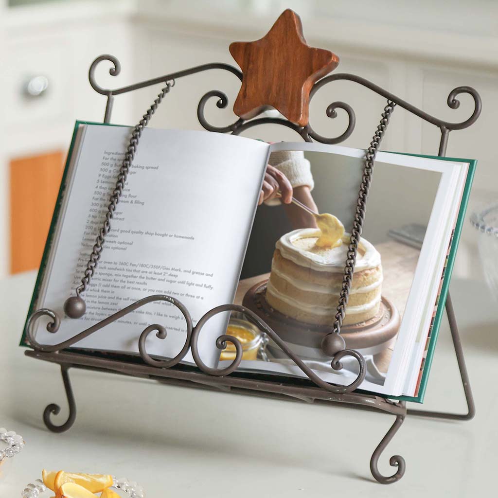 Kitchen Recipe Book Stand