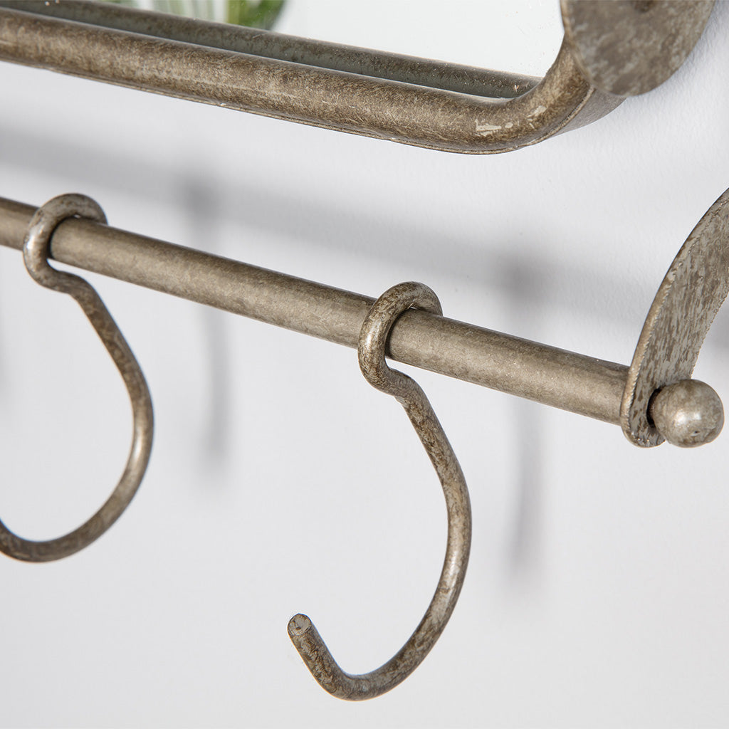 metal shelf
