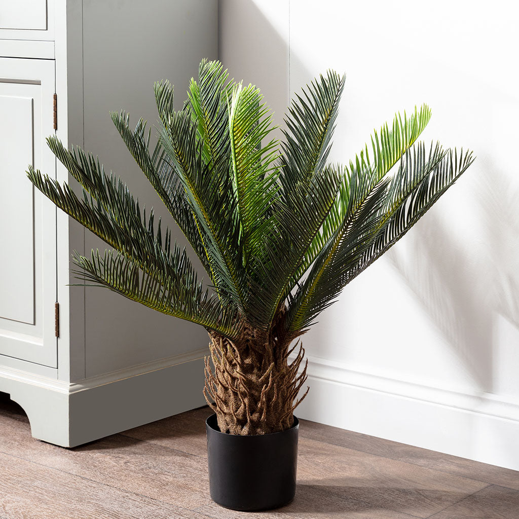 faux potted plant