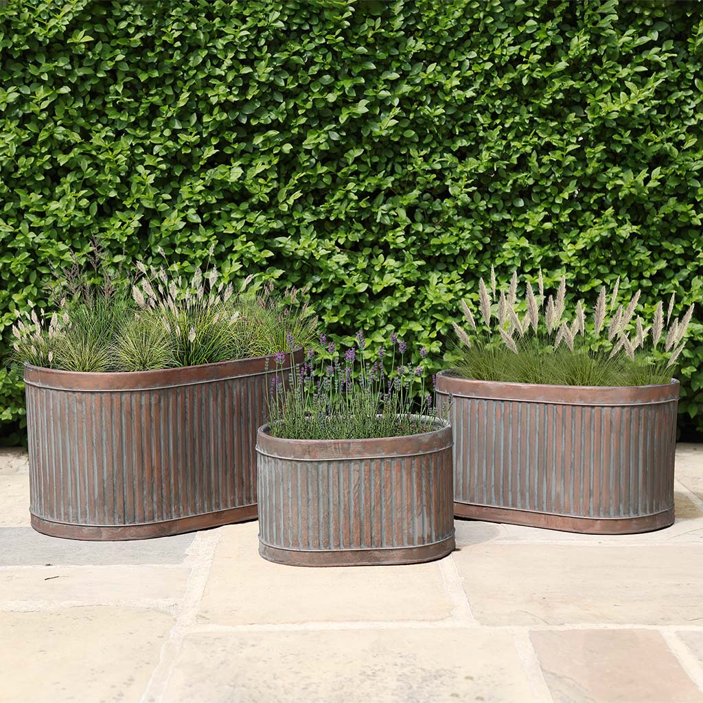large tub planters