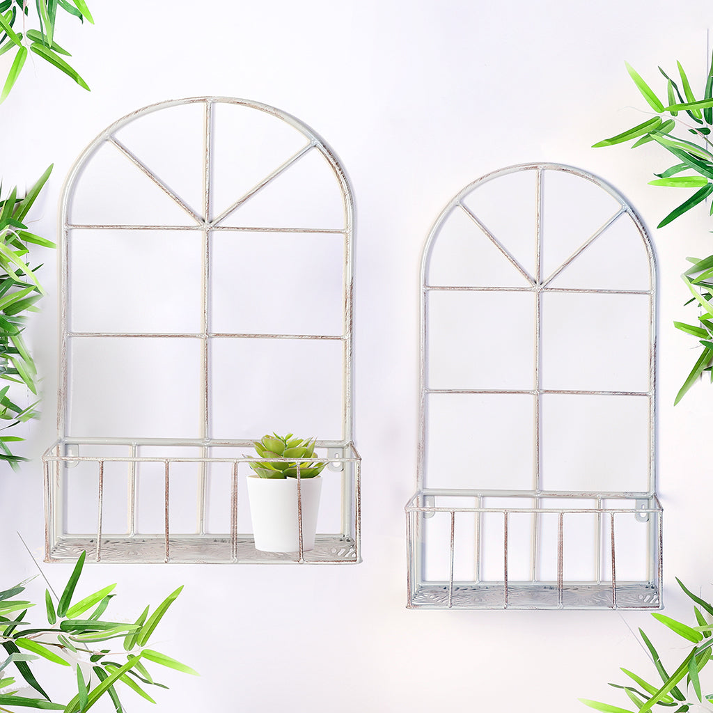 metal planter baskets