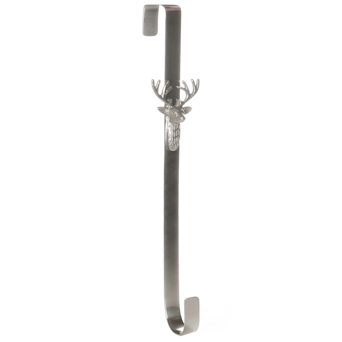 Polished Silver Christmas Wreath Holder